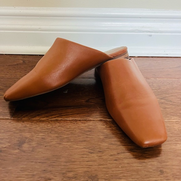 Seychelles Shoes - Seychelles Tan Leather Mules 7.5